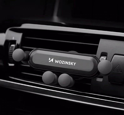 Wozinsky uchwyt na telefon do samochodu grawitacyjny na kratkę wentylacyjną czarny (WCH-05)