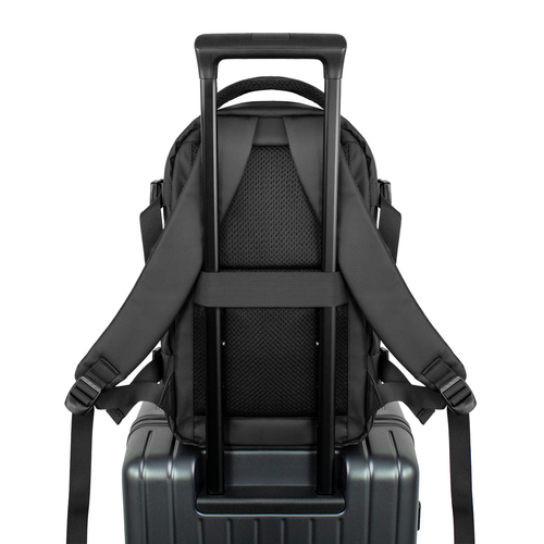 Plecak Wozinsky WPW-20L z kieszenią na laptopa do 15" podróżny 40x20x25 cm na bagaż podręczny - czarny