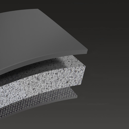 Kask rowerowy fullface Wozinsky z odpinanym daszkiem 55-57 cm - czarny