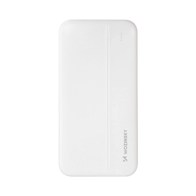 Wozinsky powerbank Li-Po 10000mAh 2 x USB biały (WPBWE1)