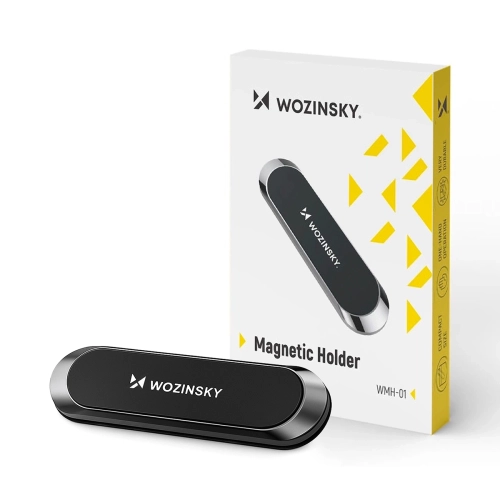 Wozinsky uchwyt magnetyczny na deskę rozdzielczą przyklejany czarny (WMH-01)