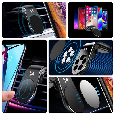 Wozinsky magnetyczny uchwyt na telefon na kratkę wentylacyjną- czarny