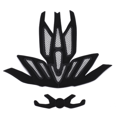 Kask rowerowy MTB Wozinsky z odpinanym daszkiem i tylną lampką USB 57-62 cm - czarny