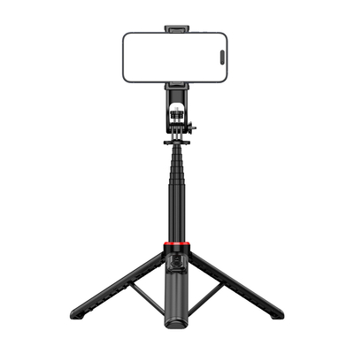 Wozinsky Selfie stick WC1Y2S teleskopowy tripod 1.3m ze stopu aluminium z uchwytem na telefon - czarny