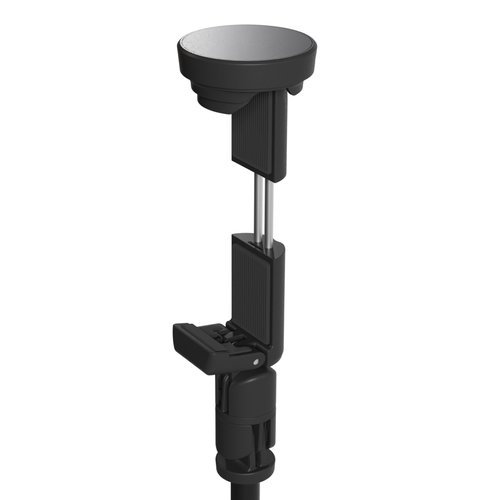 Premium selfie stick Wozinsky WRZP1 z automatycznie rozkładanymi nóżkami, funkcja statywu, 1,7m - czarny