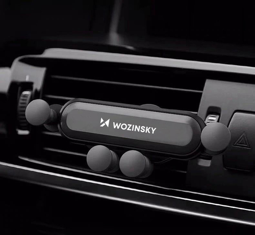 Wozinsky uchwyt na telefon do samochodu grawitacyjny na kratkę wentylacyjną czarny (WCH-05)