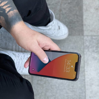Wozinsky super wytrzymała folia Full Glue na cały ekran z ramką Case Friendly Xiaomi Mi Band 6 / Mi Band 5 czarny