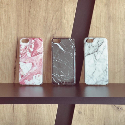 Wozinsky Marble żelowe etui pokrowiec marmur iPhone 12 Pro Max różowy
