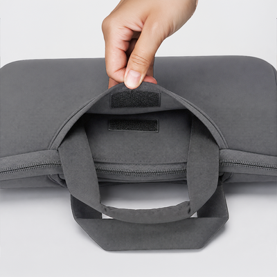 Torba na laptop Wozinsky WNT-17G 17.3" z chowaną rączką neoprenowa - szara