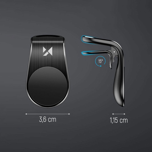 Wozinsky magnetyczny uchwyt na telefon na kratkę wentylacyjną- czarny