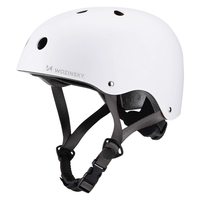 Kask rowerowy BMX/hulajnoga Wozinsky lekki 54-58 cm - biały