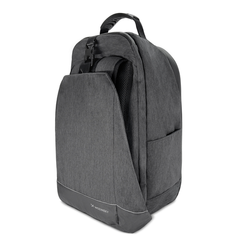 Wozinsky torba rowerowa na bagażnik plecak rowerowy ze stelażem 2w1 40l czarny (WBB33BK)