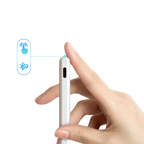 Rysik Wozinsky WRA-08  Stylus do iPad USB-C szybkie ładowanie Apple iPad 2018-2025 - biały