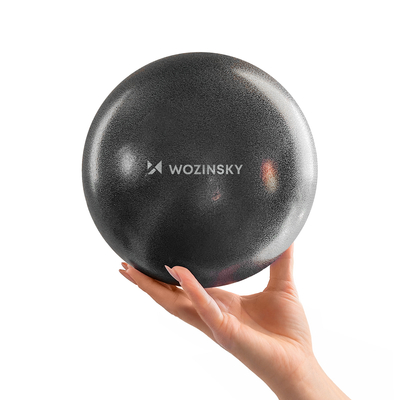 Piłka do ćwiczeń Wozinsky WPDP-C22 rehabilitacyjna 22cm - czarna
