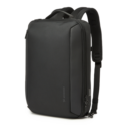 Plecak/torba Wozinsky Premium wodoodporny na laptopa 15,6'' z paskiem - czarny