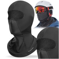 Kominiarka Wozinsky WKM-03B maska na twarz motocykl rower zimowa balaklava - czarna