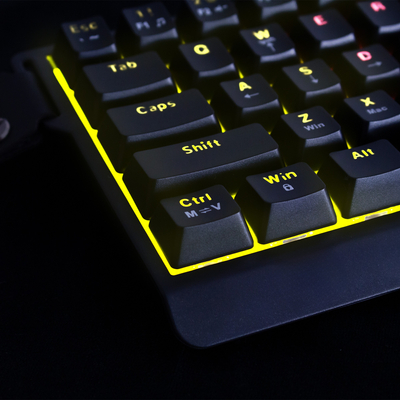 Klawiatura gamingowa Wozinsky WKGP-1165 mechaniczna podświetlana RGB - czarna