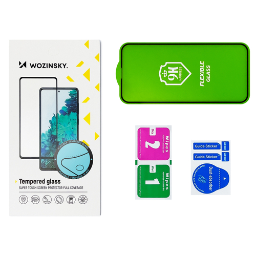 Szkło hybrydowe Wozinsky Full Cover Flexi Nano na Samsung Galaxy A42 5G