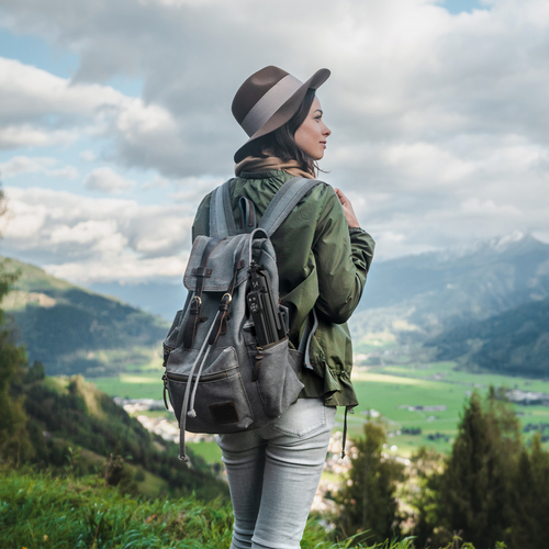 Premium selfie stick Wozinsky WST-360YS z funkcją statywu z automatycznym śledzeniem twarzy 360° AI sterowanie gestami - czarny
