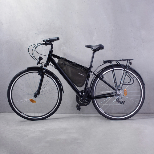 Wozinsky torba rowerowa na ramę roweru 3.5 l szara (WBB15BK)