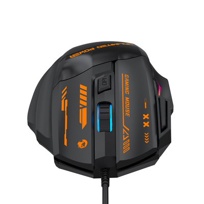 Mysz przewodowa Wozinsky WMGK-1179W gamingowa optyczna 7200 DPI z podświetleniem - czarna