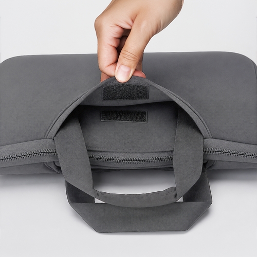 Torba na laptop Wozinsky WNT-17G 17.3" z chowaną rączką neoprenowa - szara