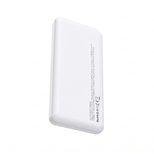 Powerbank Wozinsky Wpower WPBBK-3 10000 mAh 10 W 2x USB-A 2A - biały