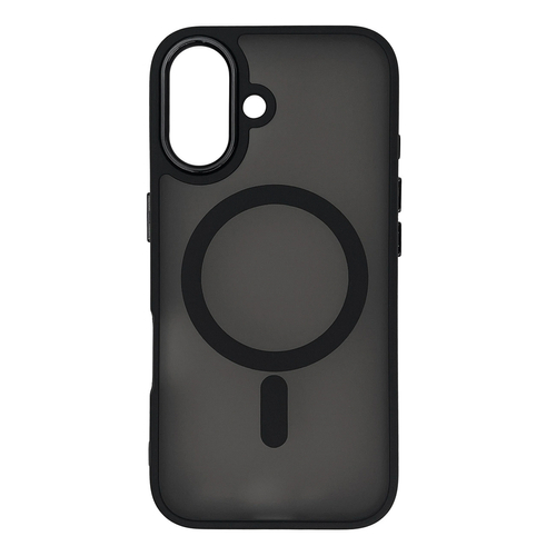 Etui Fashion Case kompatybilne z MagSafe na Samsung Galaxy S25 FE - matowe czarne