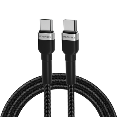Kabel Wozinsky WNBCC2 USB-C / USB-C PD 65W 2 m - czarny