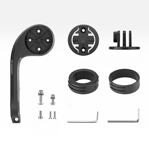 Uchwyt rowerowy Wozinsky WUG-01B na licznik Garmin na kierownicę na kamerkę lampkę - czarny