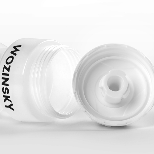 Bidon rowerowy Wozinsky WBR-01T 750ml - transparentny